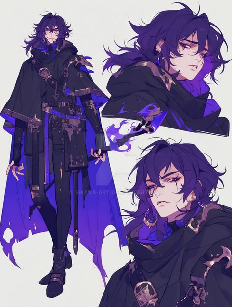 Dark Sorcerer Character Design, Wizard Dnd Outfit, Halovian Oc, Prophet Character Design, Yealorke Oc, Bounty Hunter Aesthetic Modern, D&d Warlock, Evil Oc Male, Wizard Oc Male