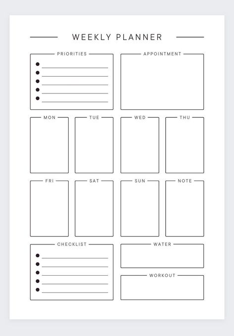 Professional weekly planner,Weekly Planner,Week to Week Planner,Week at a Glance,Weekly appointments,Weekly Agenda,Weekly Routine,Week plan Weekly Overview Planner, Weekly Appointment Planner, Week At A Glance, Plan Your Week, Week Planner, Weekly Routine, Weekly Agenda, Printable Weekly Planner, Weekly Planner Template