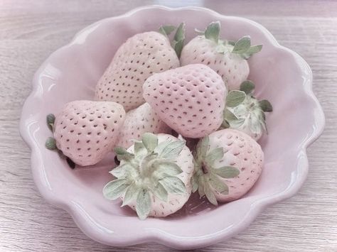 Tout Rose, White Strawberry, Pink Themes, Everything Pink, Pretty Food, Strawberry Shortcake, Cute Food, Aesthetic Food, Cute Pink