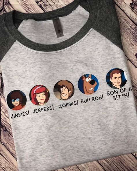 Supernatural Scooby Doo, Supernatural Outfits, Scooby Doo Mystery Inc, Scooby Doo Images, Scooby Doo Mystery Incorporated, Scooby Doo Mystery, Bday Gift, Supernatural Memes, Supernatural Dean