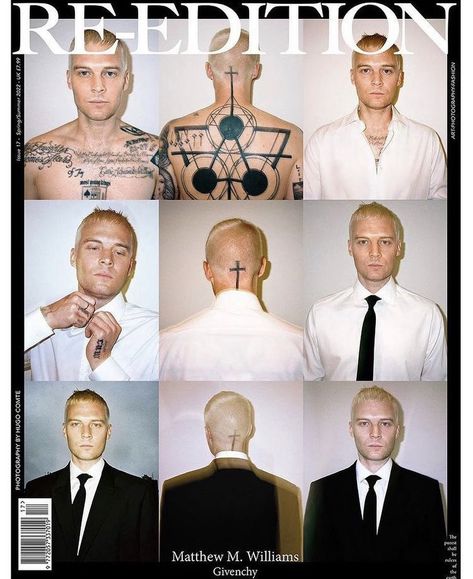 Matthew Williams Givenchy, Matthew M Williams, Man Magazine, Matthew Williams, Best Sleeve Tattoos, Character Study, Modern Fantasy, Fashion Music, Mood Board Fashion