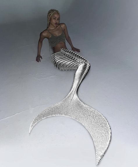 ༺༻ on Twitter: "silver mermaid tail by terrence zhou… " Terrence Zhou, Siren Tail, Silver Mermaid Tail, Real Mermaids, Free Overlays, Silver Mermaid, Mermaid Tail, Graphic Poster, Under The Sea