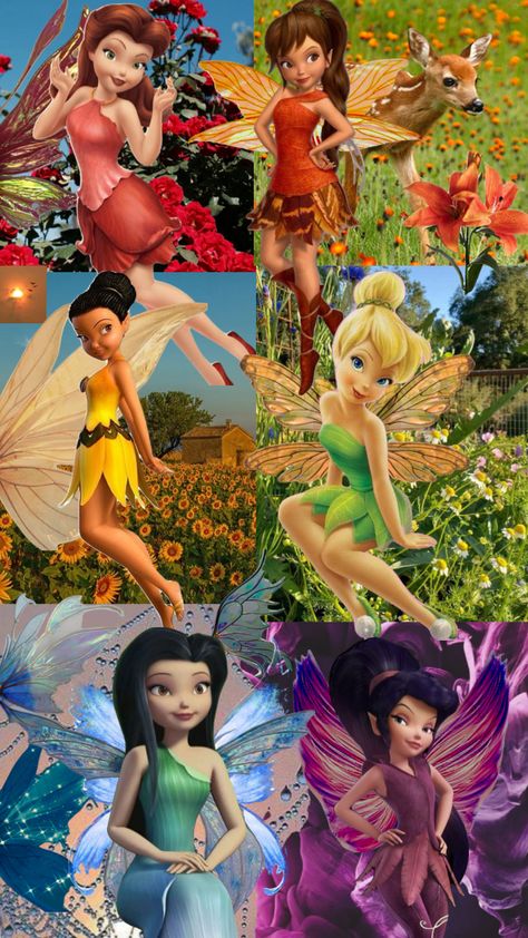 Tinkerbell Fairies Aesthetic, Fairies Aesthetic, Tinkerbell Characters, Fairies Movie, Disney Fairies Pixie Hollow, Tinkerbell Pictures, Disney Eras, Disney Character Art, Tinkerbell And Friends