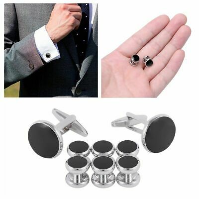 /- 8 Set Mens Stainless Steel Round Tuxedo Shirt Studs... Round Shape Design, Tux Shirt, Mens Cufflinks, Wedding Kit, Button Studs, Formal Shirt Dress, Tuxedo Shirt, Girls Sleepwear, Shirt Cuff