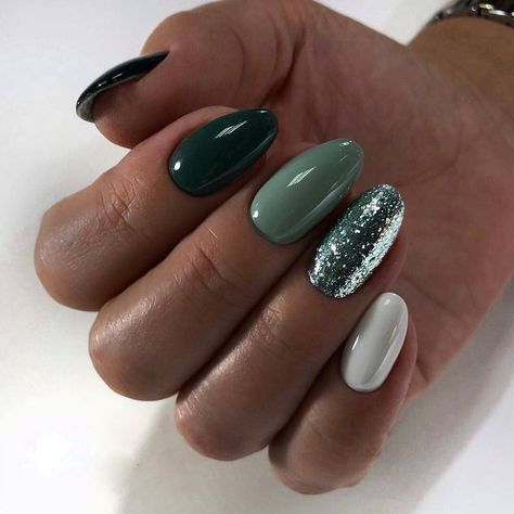 Nagellack Trends, Nails Green, Her Nails, Dipped Nails, Xmas Nails, Chic Nails, Fancy Nails, Short Acrylic Nails, Best Acrylic Nails