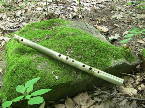 how to make a Bamboo Flute Diy Bamboo Projects, Bamboo Projects, Diy Bamboo, Wooden Flute, Bamboo Diy, Bamboo Flute, Diy Instruments, Native American Flute, Bamboo Art