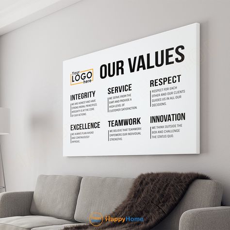 Personalized Company Core Values Wall Art Business Core Values Decor Entrepreneur Poster Company Office Wall Decor -PB10 The High-quality Poster makes the Perfect Poster Wall Art Gift Ideas for Your House or Your Office! A creative design, this Poster is sure to make You or Your Loved Ones very excited and powerfully. ---------------- 1. Enhanced Matte Paper Poster: Museum-quality posters made on thick, durable, matte paper. Print on high-end printers with top-quality archival inks and heavyweig Core Values Wall, Business Core Values, Values Wall, Entrepreneur Poster, Poster Company, Business Core, Company Core Values, Business Office Decor, Company Office