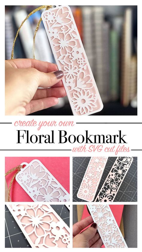 Bookmark Svg, Cricut Projects Easy, Bookmark Crochet, Homemade Books, Dc Trip, Penanda Buku, Idee Cricut, Creative Bookmarks, Projets Cricut