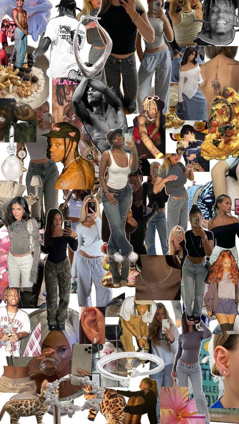 Streetwear Collage, Outfit Inspo Collage, Jean Fits, Collage Outfits, Skater Outfits, Baggy Clothes, Outfit Inspo Casual, Fashion Collage, Trendy Fall Outfits