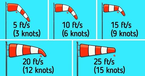 “Attention! An increase in wind is expected. Don’t park your vehicle under trees or shaky construction.” Many of us have received a message like this one at least once. But not everyone knows what wind speeds we should actually be worried about. At 5-Minute Crafts, we decided to make a detailed guide about wind speed and how to measure it. Beaufort Scale, Wind Vane, Math Riddles, Wind Direction, Learn Crafts, Wind Speed, Diy Crafts Hacks, Life Improvement, Crafts Hacks