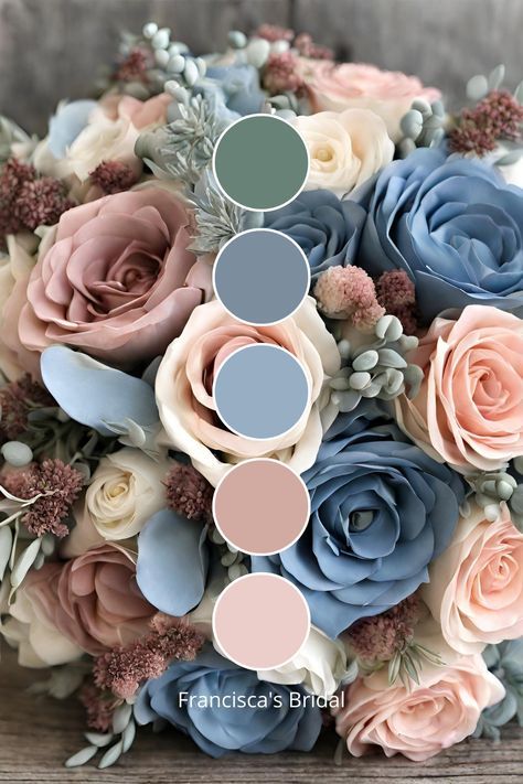 June Wedding Colors Purple, 2024 Wedding Color Palette, Blue Colour Palette Wedding, Color Palette Wedding Summer, Beach Wedding Colour Scheme, Pink Wedding Theme Color Schemes, Wedding Colour Palettes Summer, Pastel Wedding Theme Color Schemes, Purple Wedding Color Schemes