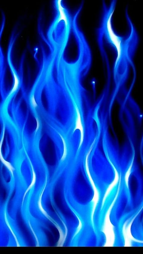 Blue Flame Tattoo, Custom Motorcycle Paint Jobs, Iphone Wallpaper Blur, Pinstripe Art, American Flag Wallpaper, Blue Drawings, Flame Tattoos, Fire Tattoo, Flame Art