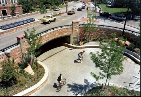 Pedestrian Underpass Design, Elevated Walkway, Walkway Design, Saint Peter, Urban Planning, Urban Landscape, Walkway, Public Space, Architecture Design