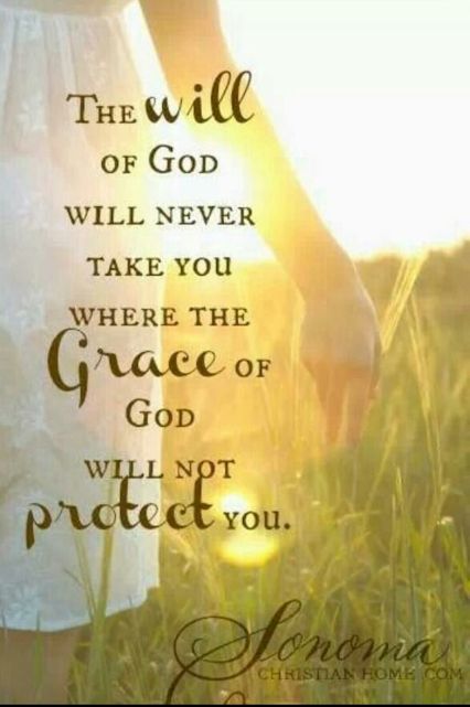 The will of God will never take you where the Grace of God will not protect you. A Course In Miracles, Christian Home, Faith Prayer, Faith Inspiration, Gods Grace, Prayer Quotes, Religious Quotes, Spiritual Inspiration, Verse Quotes