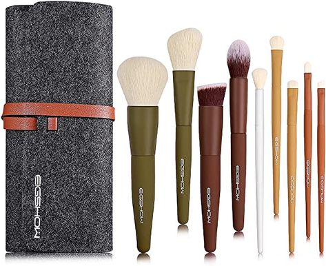 Kabuki Makeup, Eye Makeup Set, Essential Makeup Brushes, Daily Makeup Routine, Travel Makeup Brushes, Highlighter Brush, Make Up Brushes, Contour Brush, Professional Makeup Brushes