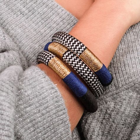 I've just found Dynamic Zig Zag Bracelet. Stunning monochrome tribal inspired bracelet handwoven with cotton. . £29.00 Zig Zag Bracelet, Pearl Chains, Minimalistic Outfits, Rose London, Rose Gold Charms, Handmade Rose, Sacred Feminine, Women's Bracelets, Gold Charms