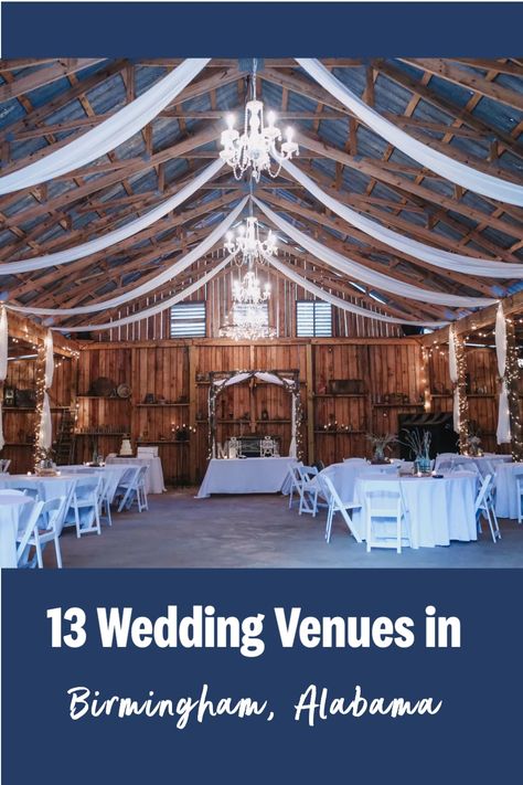 Birmingham Alabama Wedding Venues, Lake Wedding Ceremony, Stables Wedding, Alabama Wedding Venues, Jersey Shore Wedding, Mansion Wedding Venues, Indoor Wedding Receptions, Wedding Venues Indoor, Smallest Wedding Venue