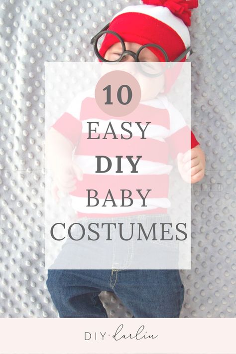 Baby Parrot Costume, Homemade Baby Costumes, Baby Lamb Costume, Baby Lion Costume, Diy Baby Halloween Costumes, Karneval Diy, Diy Baby Costumes, Newborn Costume, Baby Diy Sewing