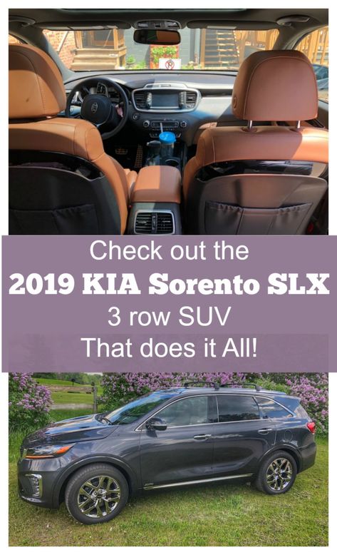 We love 3 row SUV for their hauling capabilities, sometimes we are a little disappointed that the 3rd row isn’t as comfortable or provides nearly enough leg room as we may like. That all changes with the 2019 KIA Sorento SXL AWD. #kia #sorento #awd #3rdrow 2019 Kia Sorento, Kia Sorento Interior, 3 Row Suv, Cars Women, 3rd Row Suv, Car Buying Guide, Cars Suv, Car Payment, Gas Mileage