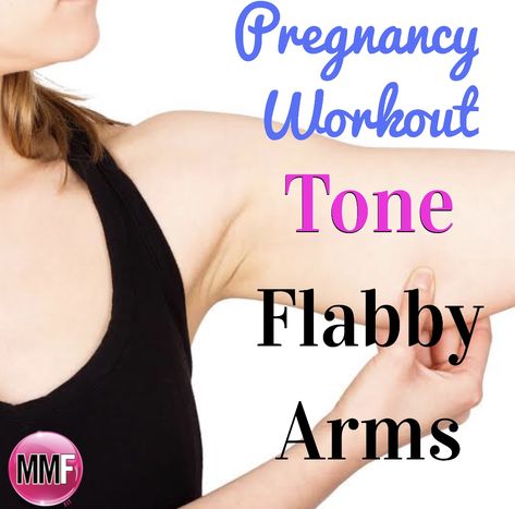 Here is the Best Pregnancy Workout For Anti-Flabby Arms Free Weight Arm Workout, Pregnancy Arm Workout, Tone Flabby Arms, Under Arm Fat, Best Pregnancy Workouts, Postpartum Workouts, Pregnancy Workout Videos, Arm Toning Exercises, Pregnancy Weight Gain