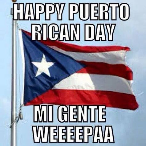 Weppppaaa!!!❤️💙❤️ Happy Puerto Rican Day, Pr Flag, Puerto Rican Pride, All Holidays, Puerto Rican, Baseball Players, Puerto Rico, Country Flags, Flag