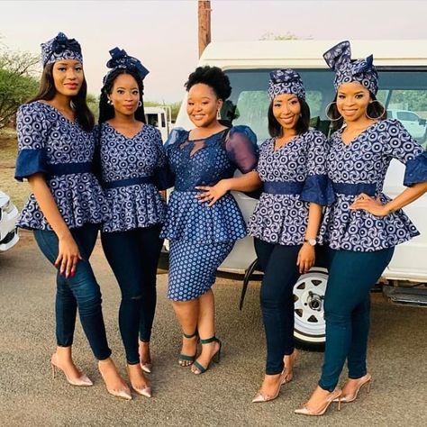 Best Shweshwe dresses for Womens 2023 Roora Squad Dresses, Roora Squad Outfits, Roora Outfits, Beautiful Traditional Dresses, Dresses Traditional African, Seshweshwe Dresses, Sesotho Traditional Dresses, Marriage Theme, Designed Outfits