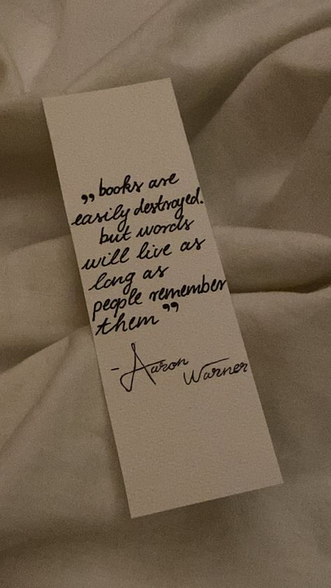 book aaron warner reading bookmark shatter me series To The World She Is Formidable, Shatter Me Quotes Wallpaper Aesthetic, Book Quotes For Bookmarks, Book Quote Bookmarks, Shatter Me Series Bookmarks, Shatter Me Painting, Quotes For Bookmark, Shatter Me Bookmarks Printable, Aaron Warner Bookmark