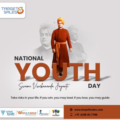 Let's celebrate the spirit of youth - audacious, resilient, ready to take risks and pave the way for a brighter tomorrow. ✊ Happy National Youth Day! ✊ . . #YouthEmpowerment #YoungAndAmbitious #InspireTheYouth #NationalYouthDay #YouthInAction #DreamBigYouth #FutureLeaders #YouthVoice #EmpowerYouth #YouthForChange #DreamBelieveAchieve #YouthInspiration #AspireToInspire #YoungAndDriven #TransformingYouth #YouthPower #Changemakers #LeadTheFuture #NationalYouthDay2024 #YouthfulSpirit National Youth Day Creative Ads, National Youth Day, Healthcare Ads, Youth Empowerment, Good Monday, Creative Advertising Design, Youth Day, Change Maker, Let's Celebrate