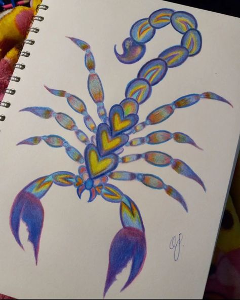 #colorfulscorpio #colorful #scorpio #sketch Scorpio Canvas Painting, Scorpio Painting Ideas, Scorpio Sketch Drawings, Scorpio Drawing Art, Scorpio Art Goddesses, Scorpio Sketch, Scorpio Painting, Scorpio Drawing, Scorpion Illustration