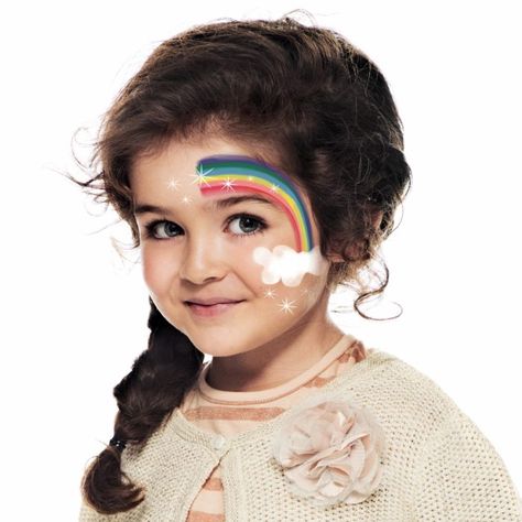 Preschool Face Painting Ideas, Face Painting With Crayons, Beginning Face Painting, Face Paint Step By Step Easy, Easy Face Painting Step By Step, Kids Easy Face Painting Ideas, Among Us Face Painting, Face Paint Ideas For Kids Easy, Quick And Easy Face Painting For Kids