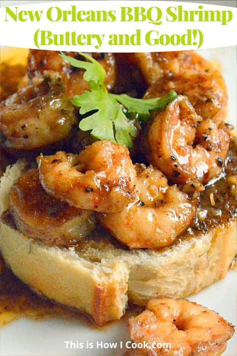 Barbeque Shrimp Recipes, New Orleans Shrimp Recipes, Bbq Grilled Shrimp, Bbq Shrimp Recipe, Shrimp New Orleans Recipe, Louisiana Bbq Shrimp Recipe, Shrimp Sandwich Recipes, Barbequed Shrimp, Barbecue Shrimp Recipe New Orleans