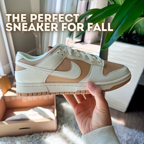 Who is ready for fall?! — Grab the ultimate fall sneaker 🍂🍁 — Here in Wisconsin we have had our windows opened up and it’s only been a high of 70! It feels so nice! ⛅️ Beige Sail Next Nature Dunk Lows ⬇️ Sizes available right now: 6.5 women’s 7 women’s 9 women’s 9.5 women’s 10 women’s 11 women’s **if we do not have your size comment what size you are looking for** 100% authentic ! ✅ FLYKICKSCO.COM 🛒 #nikedunk #backtoschoolshoes #fallsneakers #nike #nikeshoes #trendingsneakers #cut... Nike Dunk Low Next Nature, Nike Dunk Lows, Dunk Lows, Fall Sneakers, Back To School Shoes, Perfect Sneakers, Neutral Shoes, Spring Sneakers, Ready For Fall