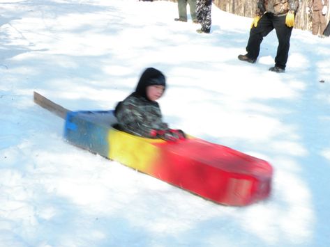 Cardboard Sled Ideas Diy, Cardboard Sled Ideas, Cardboard Sled, Ice Fishing Sled, Ice Fishing Shack, Fishing Tournament, Fishing Shack, Winter Carnival, Kids Camp