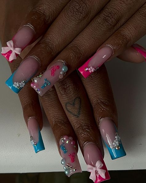 Felt like an honor to do gender reveal nails 🥹🩵🩷 • • • • #nailideas #explore #floridanails #floridanailtech #mulberrynailtech #winterhavenflorida #nailsnailsnails #nails #tampanailtech #plantcitynailtech #lakelandnailtech #lakelandnails #nailtech #clermontnailtech #polkcountynailtech #orlandonailtech #kissimmeenails #kissimmeenailtech #davenportnailtech #nailsnearme #bartownailtech #pressonnails Gender Reveal Nails Ideas, Reveal Nails, Gender Reveal Nails, Winter Haven Florida, Florida Nails, City Nails, Reveal Ideas, Pretty Acrylic Nails, Best Acrylic Nails