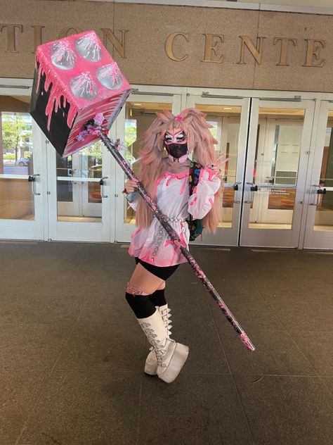 Junko Hammer, Ice Age 4, Horror Cosplay, Punk Style Outfits, Halloween Parejas, Pastel Punk, Closet Cosplay, Horror Costume, Junko Enoshima