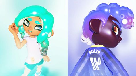 Squid Girl, Splatoon 3, New Hairstyles, Twitter Post, Bow Hairstyle, Athletic Hairstyles, Boys Haircuts, Different Hairstyles, Popular Hairstyles