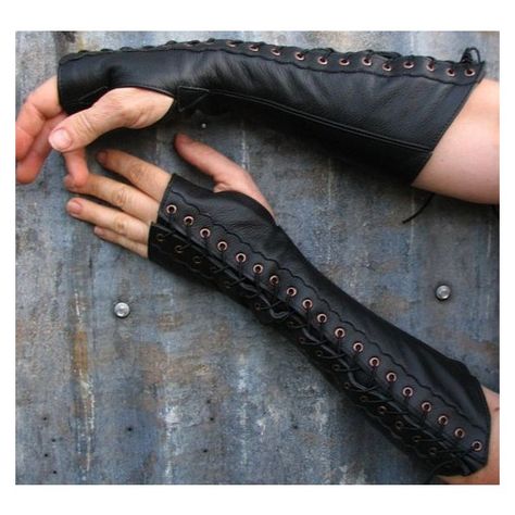 Long Distressed Black Leather Suede Steampunk Fingerless Gloves w... via Polyvore featuring accessories, gloves, long leather gloves, long fingerless gloves, long suede gloves, fingerless gloves and long gloves Gloves Steampunk, Punk Gloves, Steampunk Gloves, Fingerless Leather Gloves, Long Black Gloves, Black Fingerless Gloves, Long Leather Gloves, Long Fingerless Gloves, Gloves Long