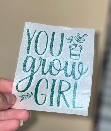 Girl Decals, Kids Church, Plant Mom, Custom Decals, Permanent Vinyl, Adhesive Vinyl, Bumper Stickers, Sticker Paper, Vinyl Decals