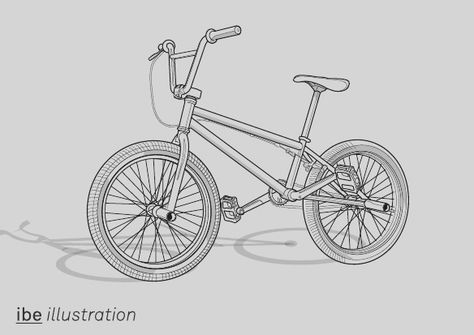 #illustration #bmx #bicycle #graphicillustration #postcardillustration Bmx Illustration, Bmx Drawing, Bmx Bandits, Bicycle Illustration, Bike Drawing, Bike Illustration, Technical Illustration, Bmx Bicycle, Graphic Projects