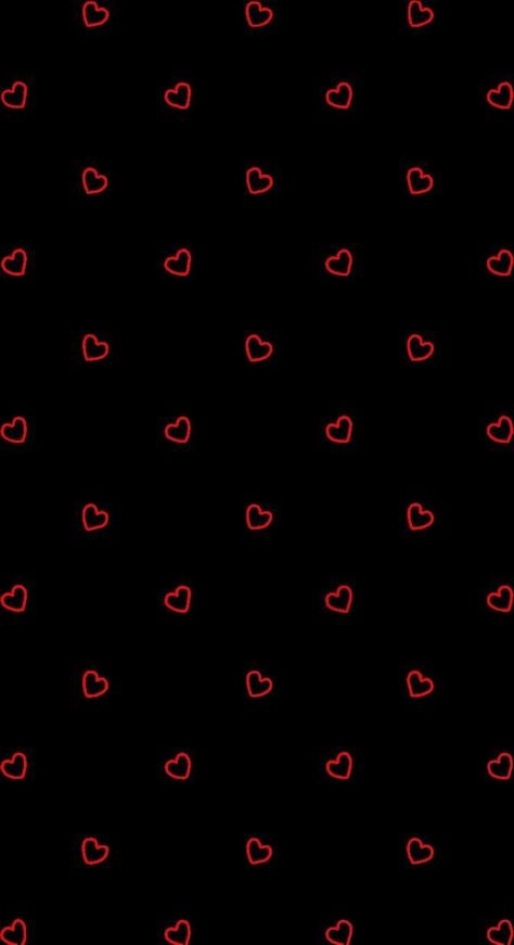 Red Hearts On Black Background, I Heart Wallpapers Words, Black Wallpaper Red Heart, Red Heart Black Background Wallpaper, Valentines Wallpaper Dark, Love Themed Wallpapers, Black Love Background Aesthetic, Black Valentines Wallpaper, Dark Valentines Wallpaper