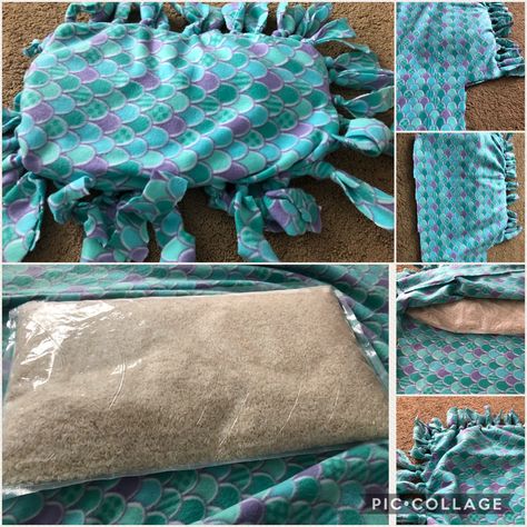 Weighted lap pad. I used my food saver to vacuum seal rice do not vacuum seal only or it to not movable. No sew blanket with fleece to hold it. I barely measured it is a little messy but it works and the ties are great for sensory Sensory Pad Diy, Weighted Lap Pad Diy, No Sew Blanket, Sewing Blankets, Sensory Seeking, Sew Blanket, Lap Blankets, Sensory Items, Weighted Lap Pad