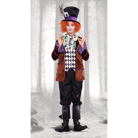 Mad Hatter Costume Men, Mens Mad Hatter Costume, Hatter Costume, Mad Hatter Costume, Mens Fancy Dress, Wonderland Dress, Plus Size Halloween Costume, Plus Size Costumes, Alice In Wonderland Costume