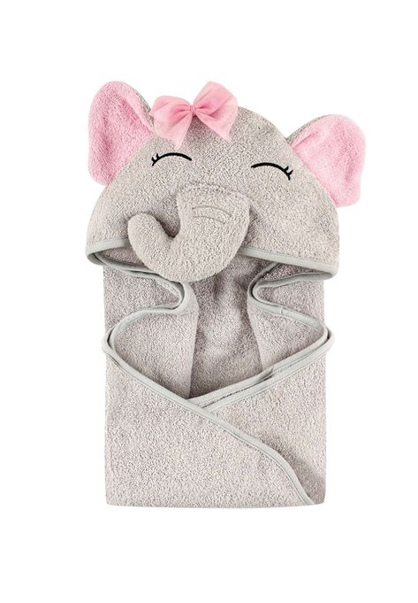 So cute! Elephant towel Baby Hooded Towel, Custom Baby Gift, Baby Bath Towel, Custom Baby Gifts, Hooded Towels, Hooded Baby Towel, Hudson Baby, Baby Towel