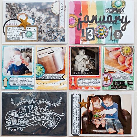 journaling cards = small stories. a picture and a label = done. Project Life Organization, Becky Higgins Project Life, Pocket Page Scrapbooking, Life Scrapbook, Project Life Scrapbook, Scrapbook Project, Project Life Layouts, Page Scrapbooking, Project Life Cards