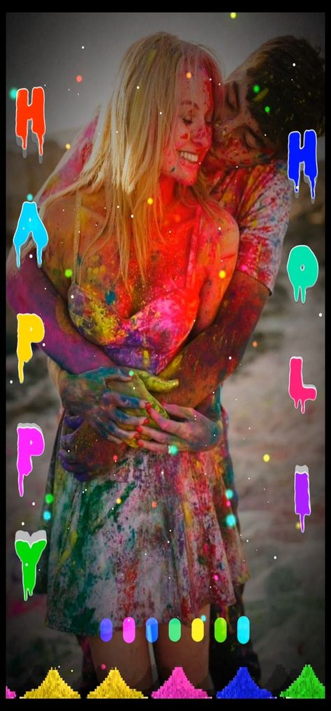 Happy Holi Status Video, Happy Holi Video, Holi Status, Holi Images, Photo Poses For Couples, Baby Videos, Happy Holi, Baby Gif