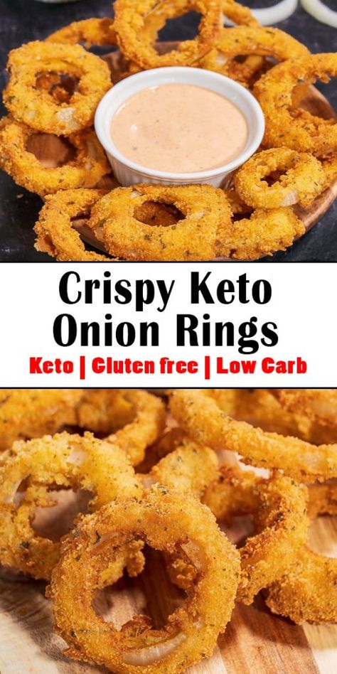 Keto Onion Rings, Keto Quiche, Desserts Keto, Breakfast Low Carb, Low Carb Snack, Keto Pancakes, Keto Side Dishes, Keto Cheesecake, Keto Cooking