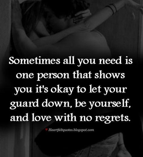 I gotta give it to my husband  he has been there for me in my darkest hours and showed me it's okay.. & for that I am truly blessed Letting Your Guard Down, Soulmate Love Quotes, Soulmate Quotes, Kpop Group, It's Okay, Couple Quotes, Romantic Love Quotes, Romantic Quotes, Quotes For Him