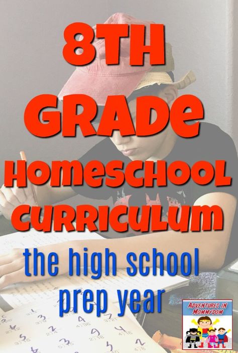 8th grade homeschool curriculum with high school in mind 8th Grade Homeschool Ideas, 8th Grade Homeschool Curriculum, Homeschool 8th Grade, Homeschool Templates, High School Prep, Online Homeschool Curriculum, 8th Grade History, Homeschool Binder, Homeschool High School Curriculum