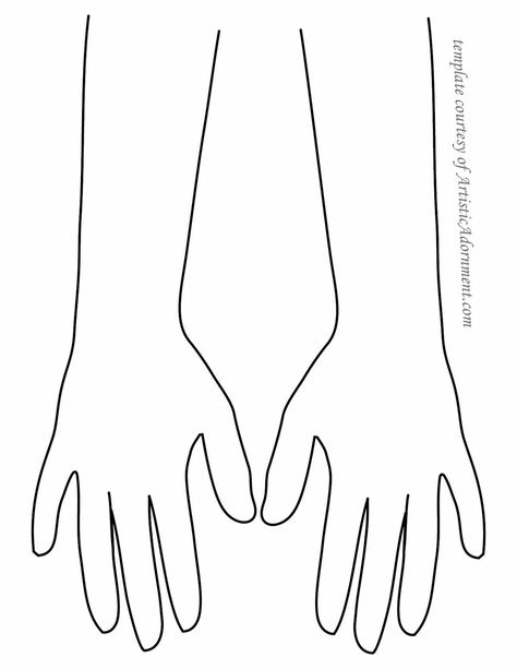 Henna Hand Template, Hand Template Free Printable, Blank Hand Template, Hand Outline Drawing, Henna Template, Hands Template, Hand Template, Henna Practice, Body Templates