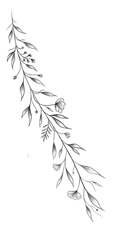 Vine Wrist Tattoo Design, Leaf And Flower Wrap Around Tattoo, Drawing Ideas Vines, Wrist Wrap Tattoo Stencil, Leaf Tattoos Arm, Leaf Art Tattoo, Arm Tattoos Wrap Around, Vine Bracelet Tattoo Wrist, Bible Vine Tattoo